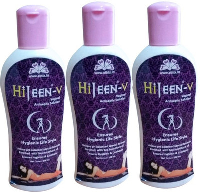 

Ethix Hijeen-V 100ml 3 pack of bottles (300 ml) Intimate Wash(300 ml, Pack of 3)