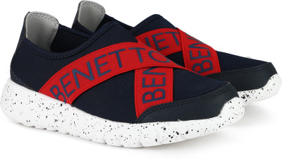 

United Colors of Benetton Boys & Girls Slip on Sneakers(Multicolor, 902