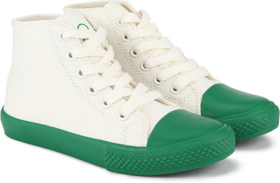 

United Colors of Benetton Boys & Girls Lace Sneakers(White, 902