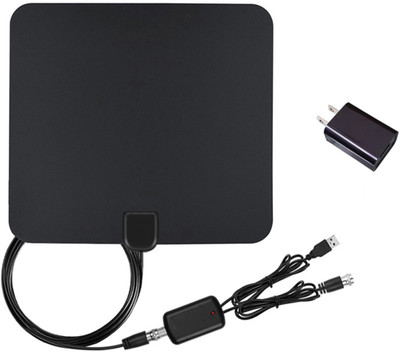 

Leoie 6mm 1080P HDTV Antenna with Detachable Signal Amplifier Booster 13ft Coaxial Cable Digital TV Antenna Antenna Amplifier