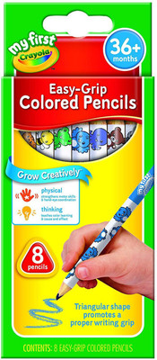 

Crayola MFC 8CT TRIANG CLRD PENCILS