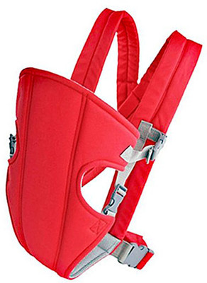

Blubud Lightweight Breathable Baby Carrier(2 in 1) (Red) Baby Carrier(Red, Hip Carry)