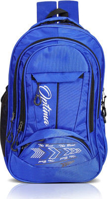 Optima Multi Zipper 28.0 L Laptop Backpack(Blue)