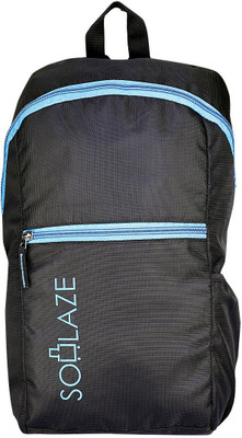 

Soulaze 19.5LTRS BACKPACK BLACK 19.5 L Backpack(Black)