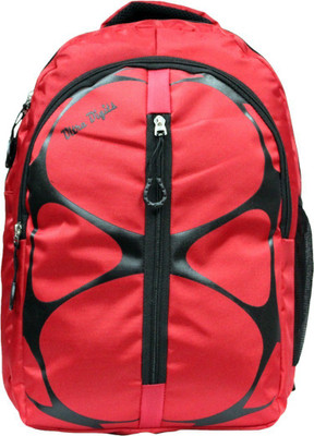 Ultra Digits Spider 25 L Backpack(Red), Black;red