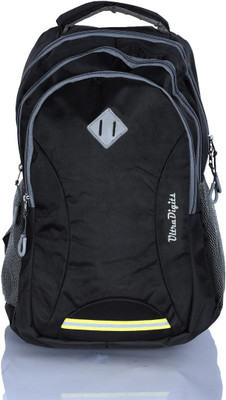 

ULTRA DIGITS AB-1 25 L Backpack(Black), Black;grey