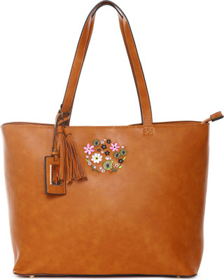 Allen Solly AHBGFRGBA50040 Shoulder Bag(Brown, 32 inch)
