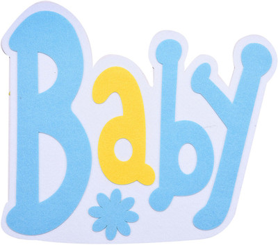 

Party Butiko Baby Shower Name Banner Décor Blue - BabyBanner1_20180866 Banner(1 ft, Pack of 1)