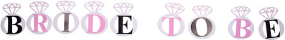 

Party Butiko Bride to Be Theme Designer Banners Hangings Decaorations For Theme Parties Banner(1 ft, Pack of 1)