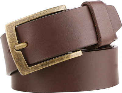 

ACME Men Formal, Casual, Party Brown Genuine Leather Belt, ACME Men Formal Brown Genuine Leather Belt