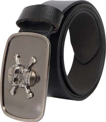 

SRI Men Party Black Artificial Leather Belt