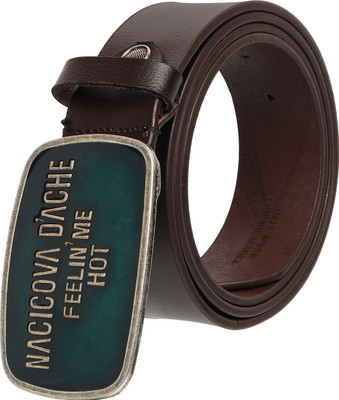 

SRI Men Party Brown Artificial Leather Belt