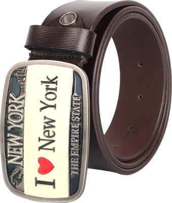 

SRI Men Party Brown Artificial Leather Belt