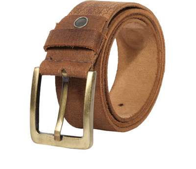

Hawkeyed Men Casual Brown Genuine Leather Belt