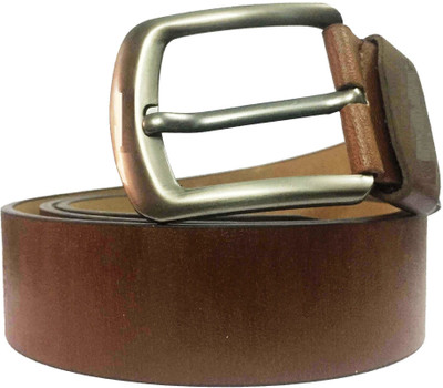 

geetatrader Men Casual Brown Artificial Leather Belt