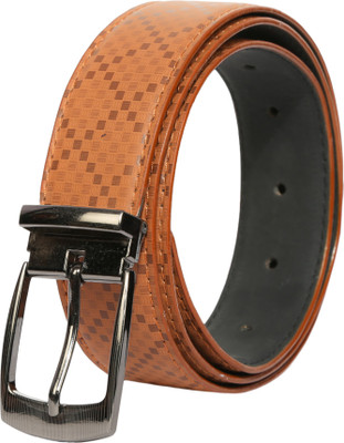 

Hawkeyed Men Casual Tan Artificial Leather Belt
