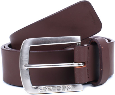 

French Connection Men Brown Genuine Leather Belt
