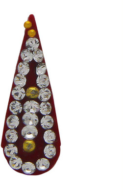 

Anuradha Art Jewellery Groom Bindi Men Red, White Bindis(Forhead Bindi)