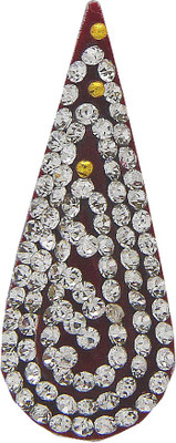 

Anuradha Art Jewellery Groom Bindi Men Red, White Bindis(Forhead Bindi)