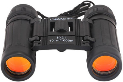

sourceindiastore Comet Portable 8x21 Folding Day Night Vision Zoom Binoculars (21 mm, Black) Binoculars(28, Black)