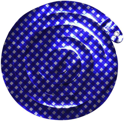 

Party Butiko Polka Dotted Spiral Swirls Hanging Aluminum Foil Pendant For Baby Birthday Party Anniversary Wedding Shower Nursery Decor Spiral Hanging Decorations(Set of 1)