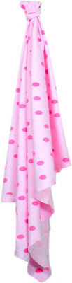 

PEUBUD Printed  Fleece Blanket(Cotton, Pink