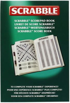 

M-Alive Scrabble Book Score Sheet Record-Book Board Game