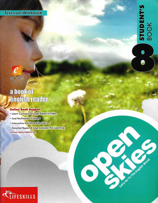 LIFESKILLS OPEN SKIES LET,S GO TO THE ENGLISH WORLD (A BOOK OF ENGLISH READER) CLASS 8(English, Paperback, SUNITA KAPOOR)