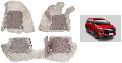 AYW Leatherite 7D Mat For  Toyota Innova Crysta(Beige)