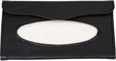 

Amicikart Tissue Paper Holder Black Vehicle Tissue Dispenser(Black)