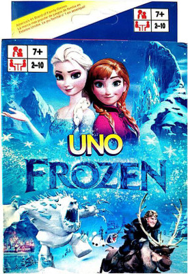 

TOYGALAXY FROZEN UNO CARDS(Multicolor)