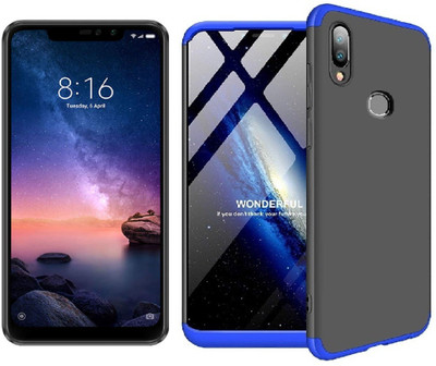 Cell-loid Back Cover for Mi Redmi Note 6 Pro(Black, Dual Protection)