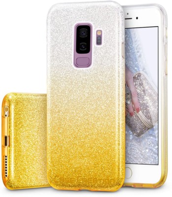 CASE CREATION Back Cover for Samsung Galaxy S9 Plus 2018(Gold, Grip Case, Pack of: 1)
