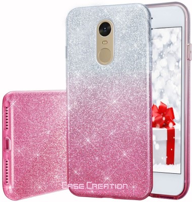 CASE CREATION Back Cover for Mi Redmi Note 4(Pink, Dual Protection, Pack of: 1)