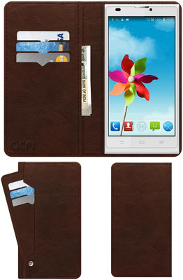 ACM Flip Cover for Zte Blade L2(Brown, Cases with Holder, Pack of: 1)