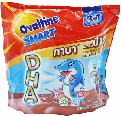 

ovaltine Smart DHA 3in1 Ready Mixed Beverage - 510g (17x30g)(500 g, Pouch)
