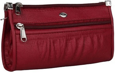 

emart india Casual, Formal Maroon, Pink Clutch