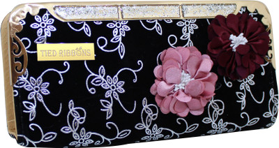 

Tied Ribbons Casual, Party Multicolor Clutch