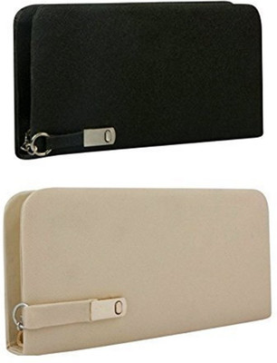 

GRAH SANGRAH Casual Black, Cream Clutch