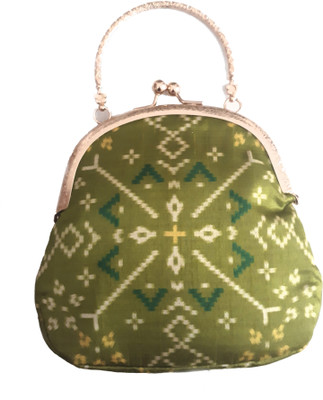 

WAQI Party Green Clutch