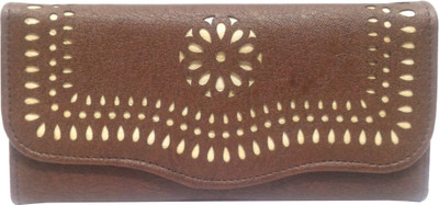 

Look-Kool Casual Brown Clutch