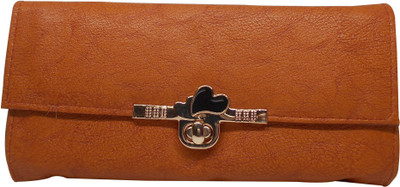 

Saugat Traders Casual, Party Orange Clutch