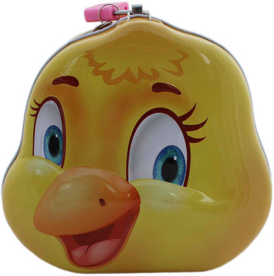 

Shoppernation Piggy Bank For Kids Tweety Duck - Yellow - (1BOX158) - Girls Coin Bank Coin Bank(Multicolor)