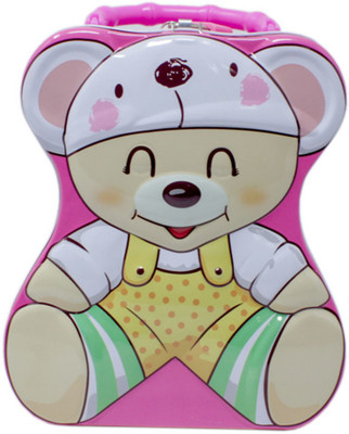 

Shoppernation Piggy Bank For Kids Teddy Bear - Green - (1BOX167) - Girls Coin Bank Coin Bank(Multicolor)