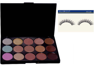 

glorist eyelash and Mac Professional 15 shade Concealer Palette(Set of 2)