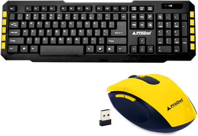

ProDot TLC-107+175 Wireless Multimedia Keyboard & Mouse Combo Set