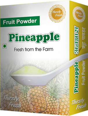 

Thirsty Fresh Pineapple Fruit Powder (Spray Dried) 50g -Pack of 2(100 g, Pack of 2)