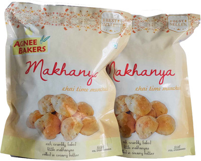 

agnee bakers Makhania(400 g, Pack of 2)
