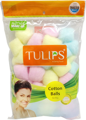 

Tulips Cotton Balls 50pcs-Color (Pack Of 6)(6 Units)