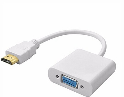 

XBOLT Hdmi to vga converter adpter for TV , Computer , Laptop HDMI Cable(Computer, Laptop, smart TV, gaming kit, Black)